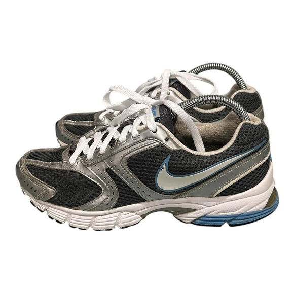 Nike Air Skyraider 2 Shoes Womens 9 Gray Running Athletic Sneakers 386514-011 - Picture 4 of 10